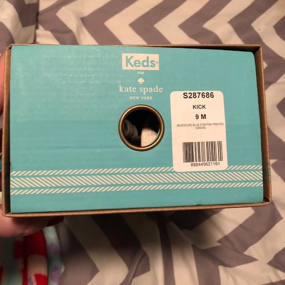 Kate Spade X Keds Starfish Blue Sneaker - Picture 5 of 5